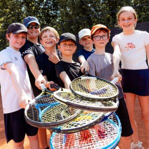 Jeugdkampen padel en tennis in Olympos Wervik
